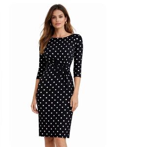 Ralph Lauren Dress Black Polka Dot 16